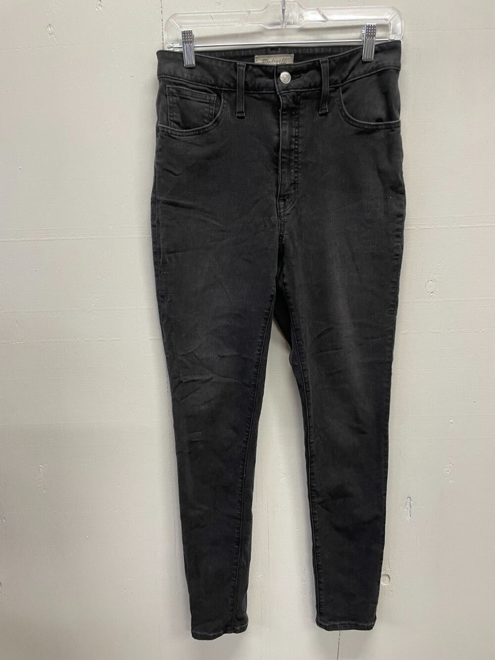 Madewell Road Tripper Black Skinny Jeans Roadtripper Stretch Women 29